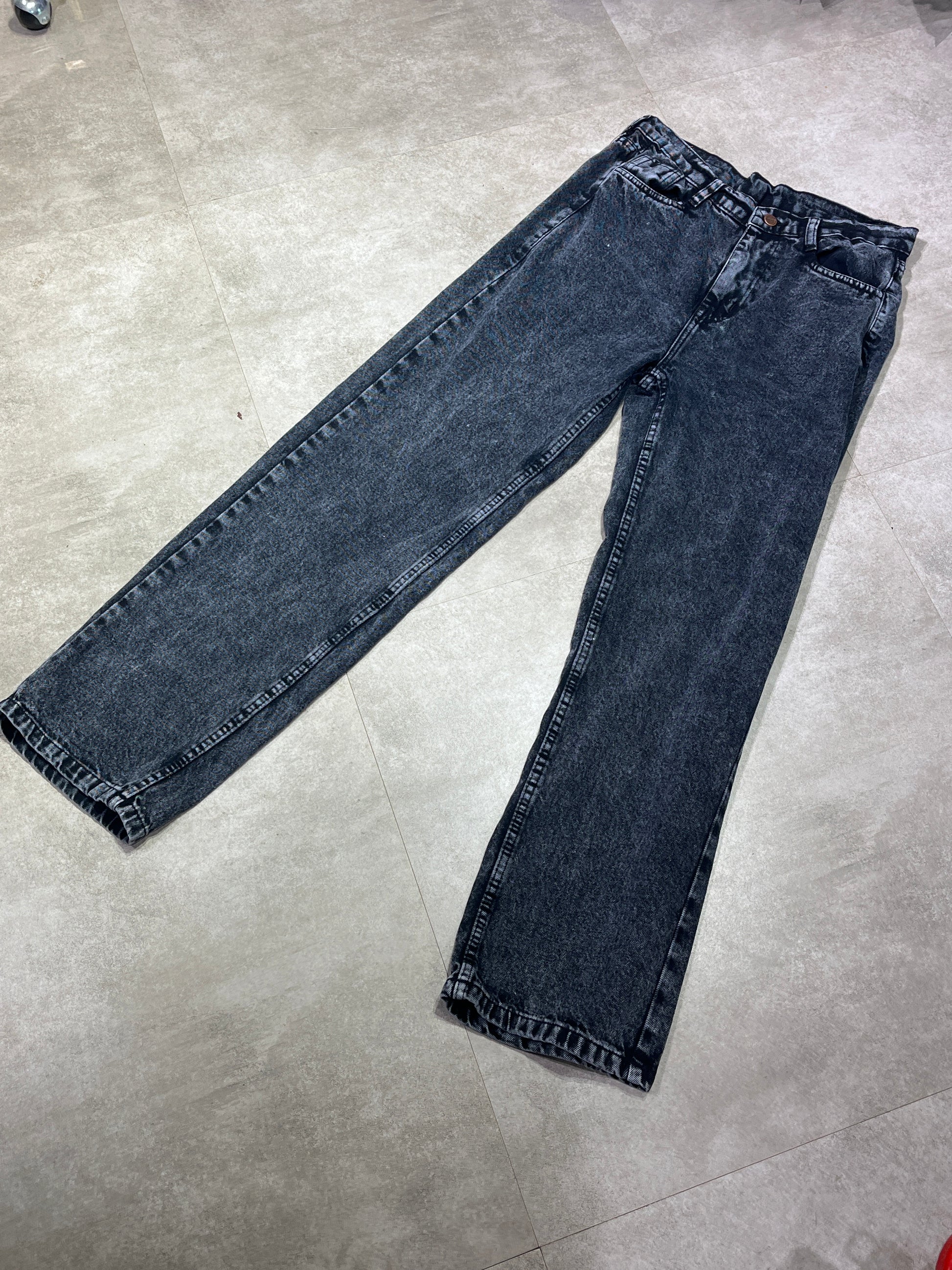 Charcoal Baggy Jeans