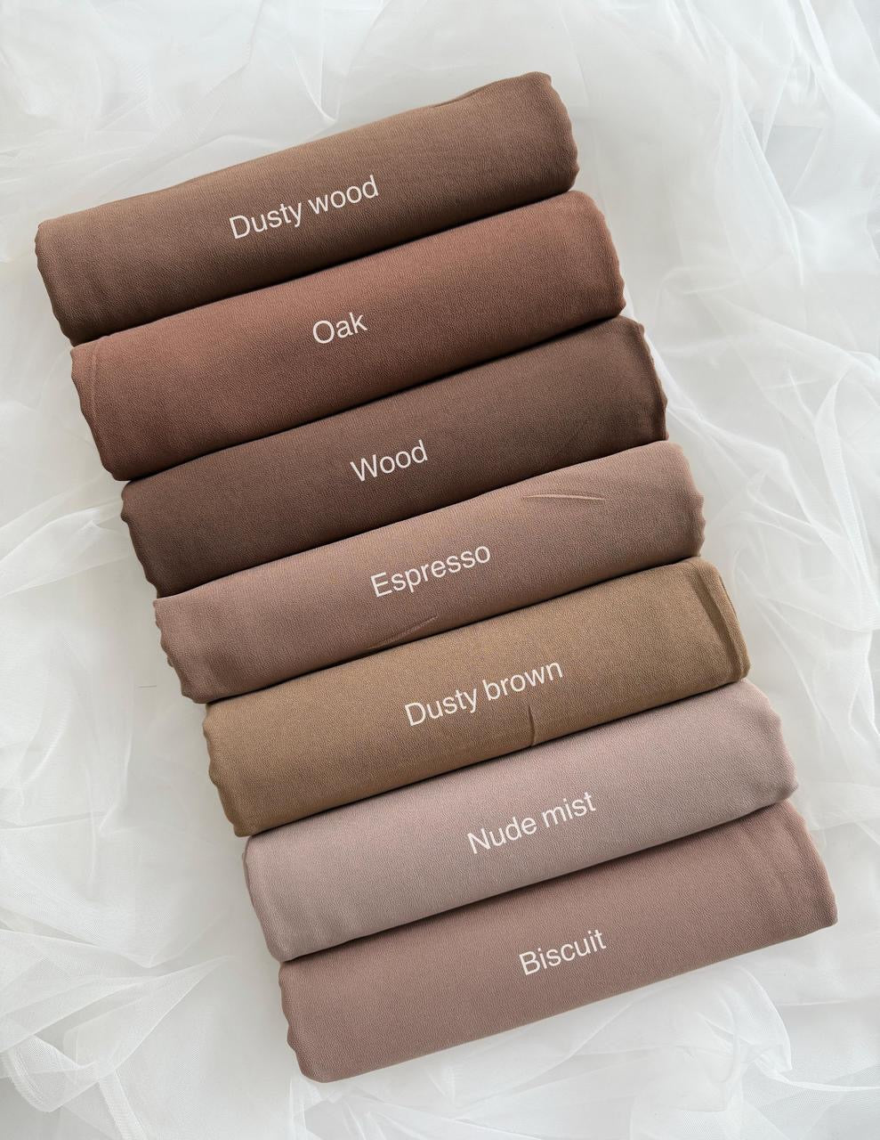 Moja Hijabs( Shades of Brown)