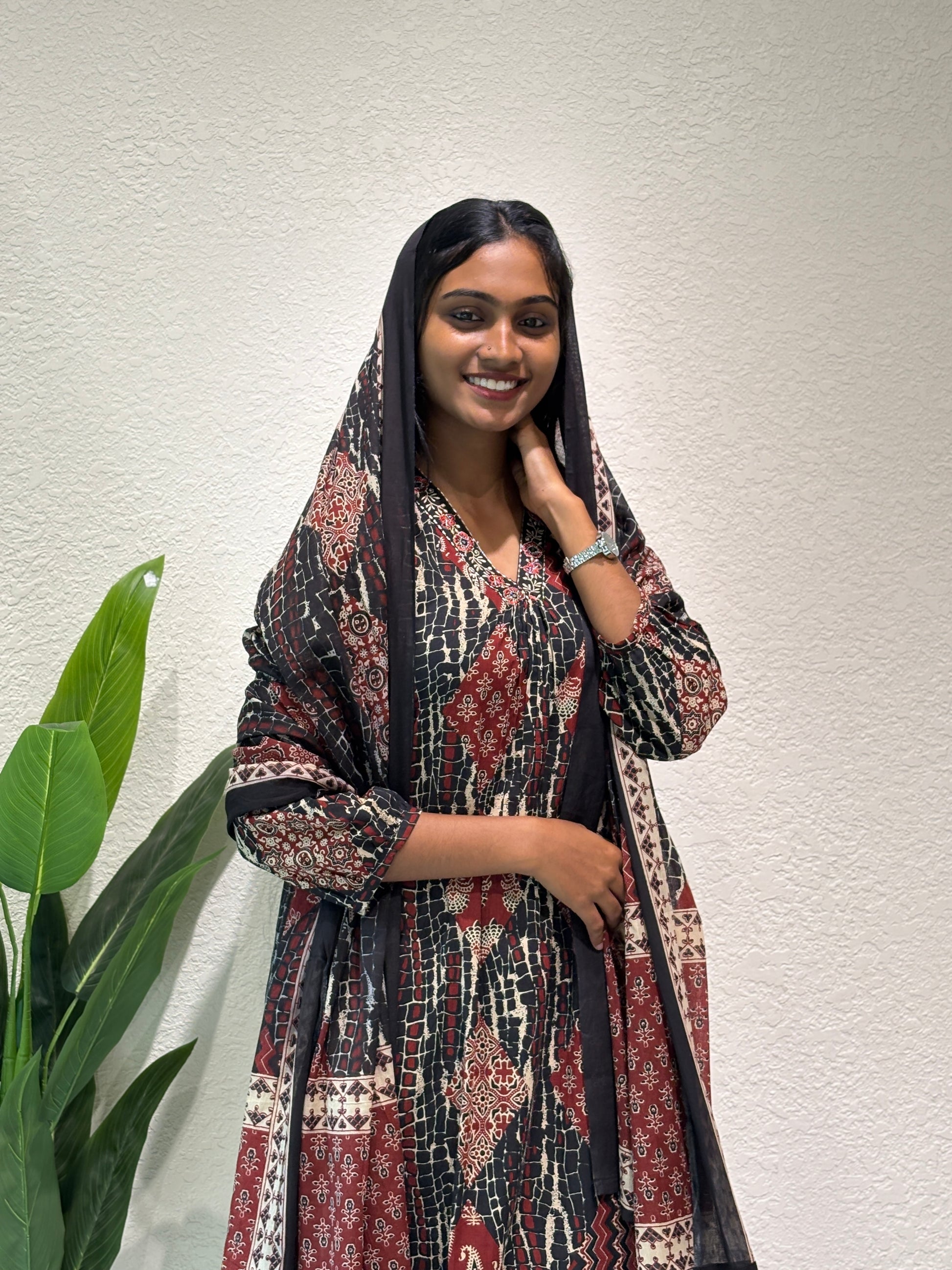 Cotton Churidar Set