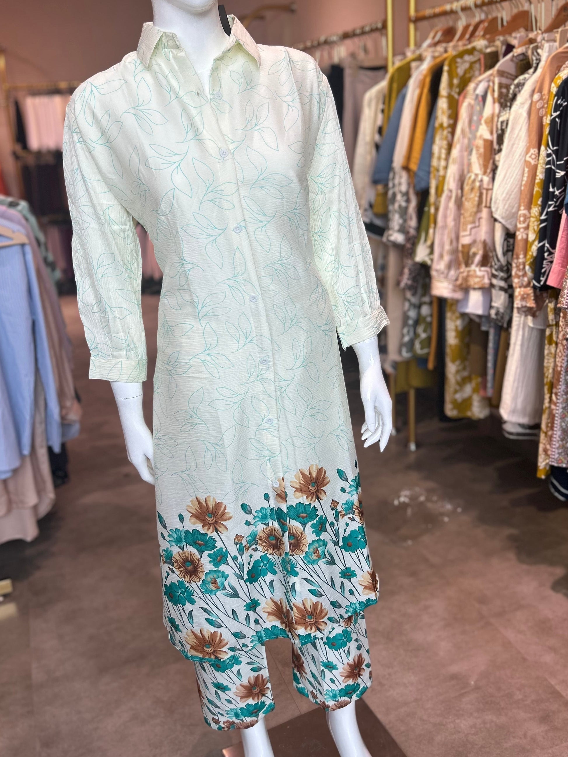 Delta fabric co ords set