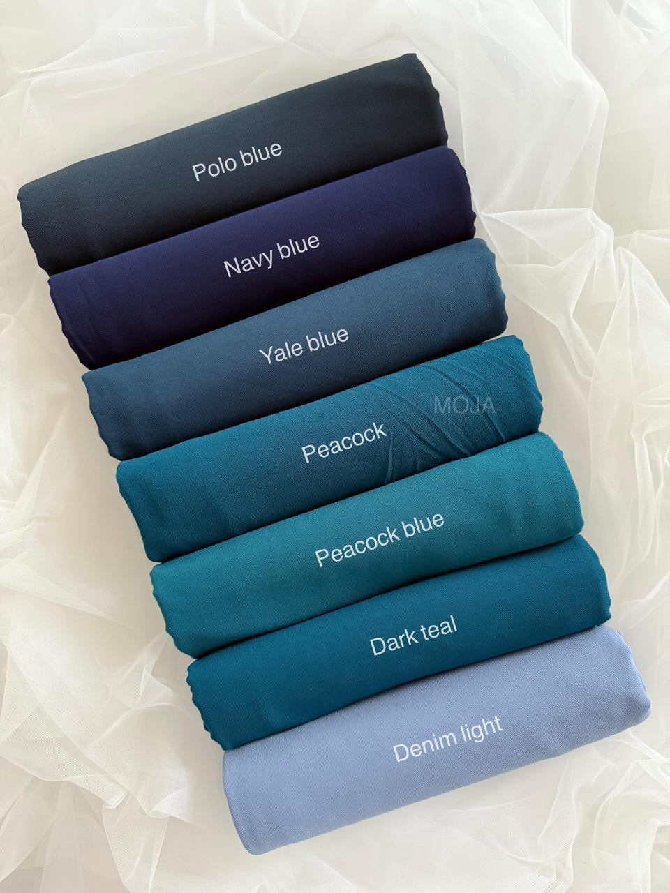 Moja Hijabs (Shades of Blue)