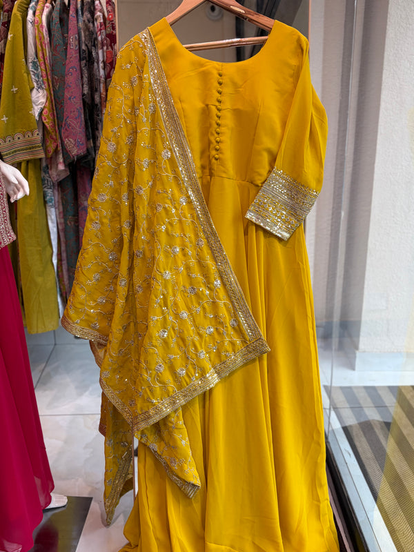 Flared Anarkali Set