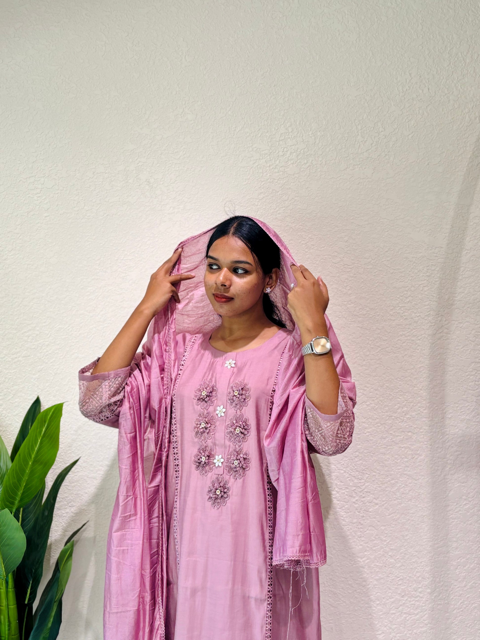 Pink Kurta Set