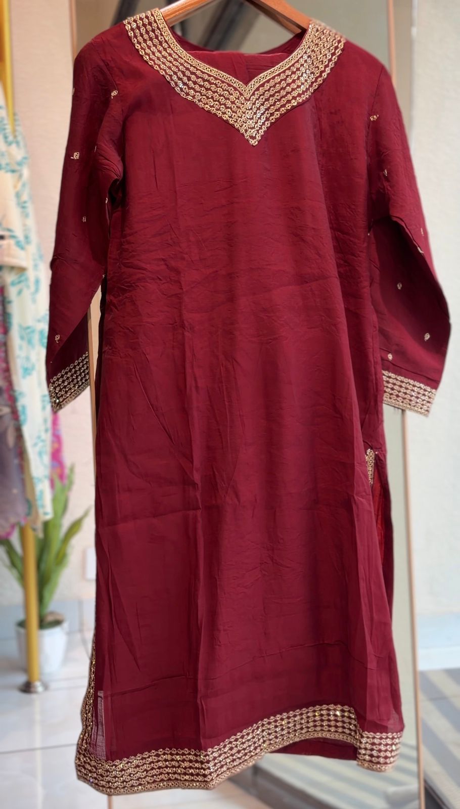 Elegant Embellished Salwar Kameez Suit with Dupatta