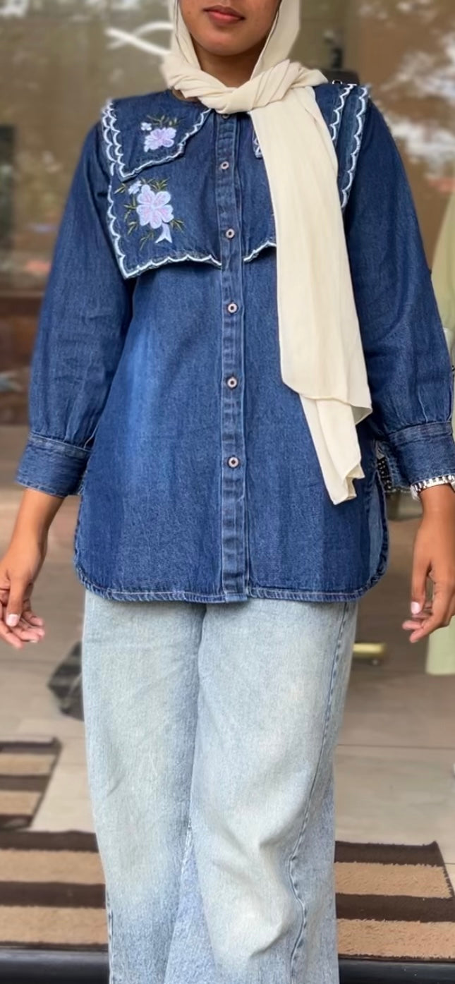 Denim shirt