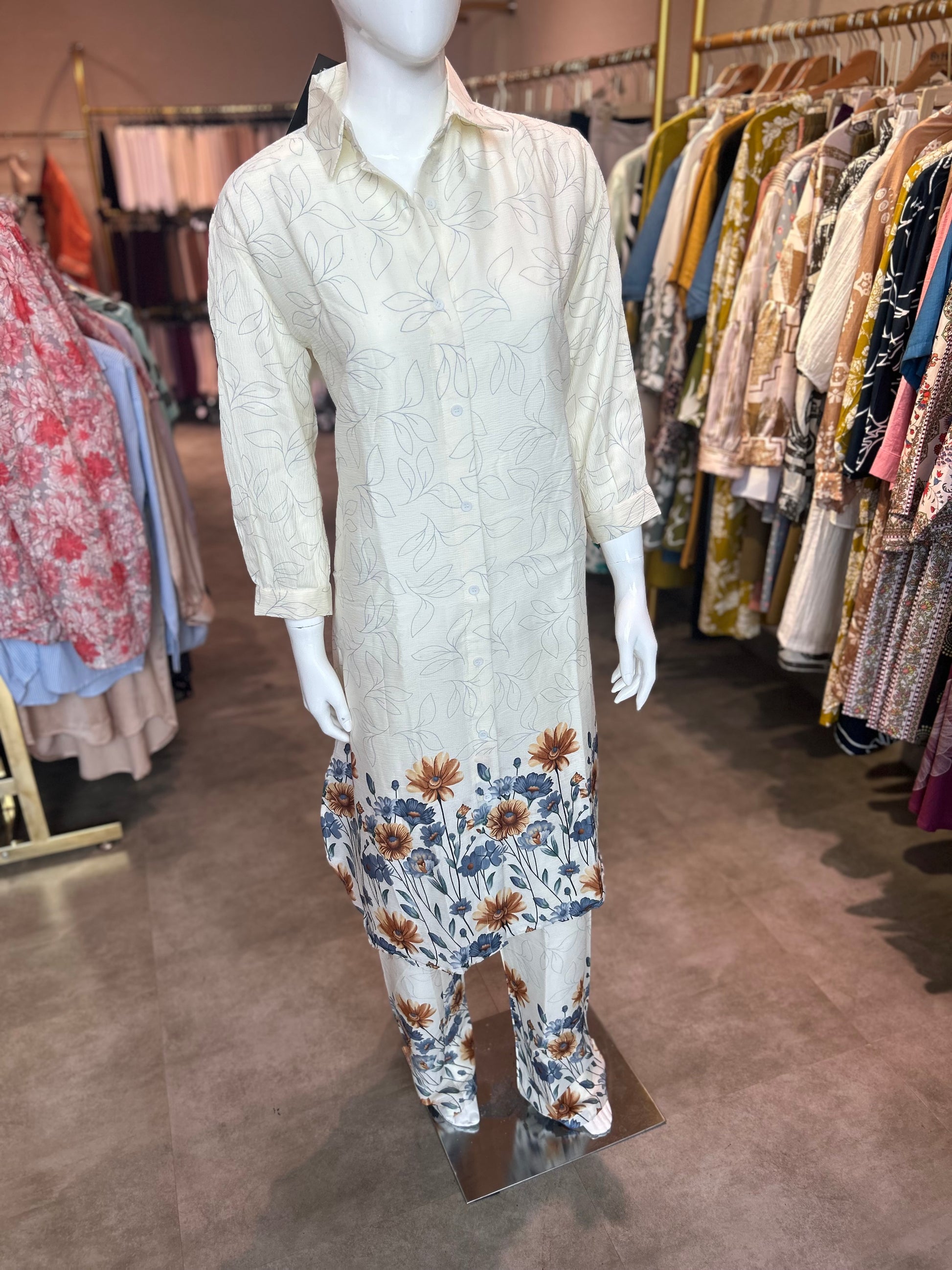 Delta fabric co ords set