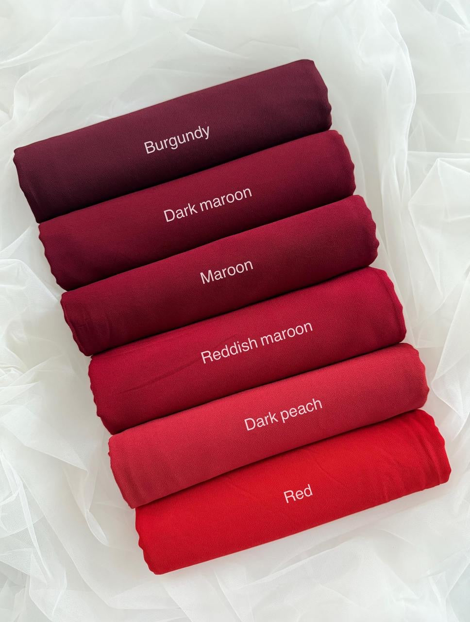 Moja Hijabs (Shades of Red)