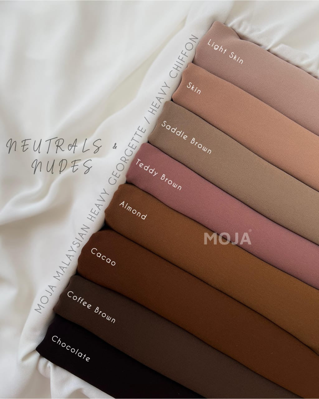 Moja Hijab Dark shades