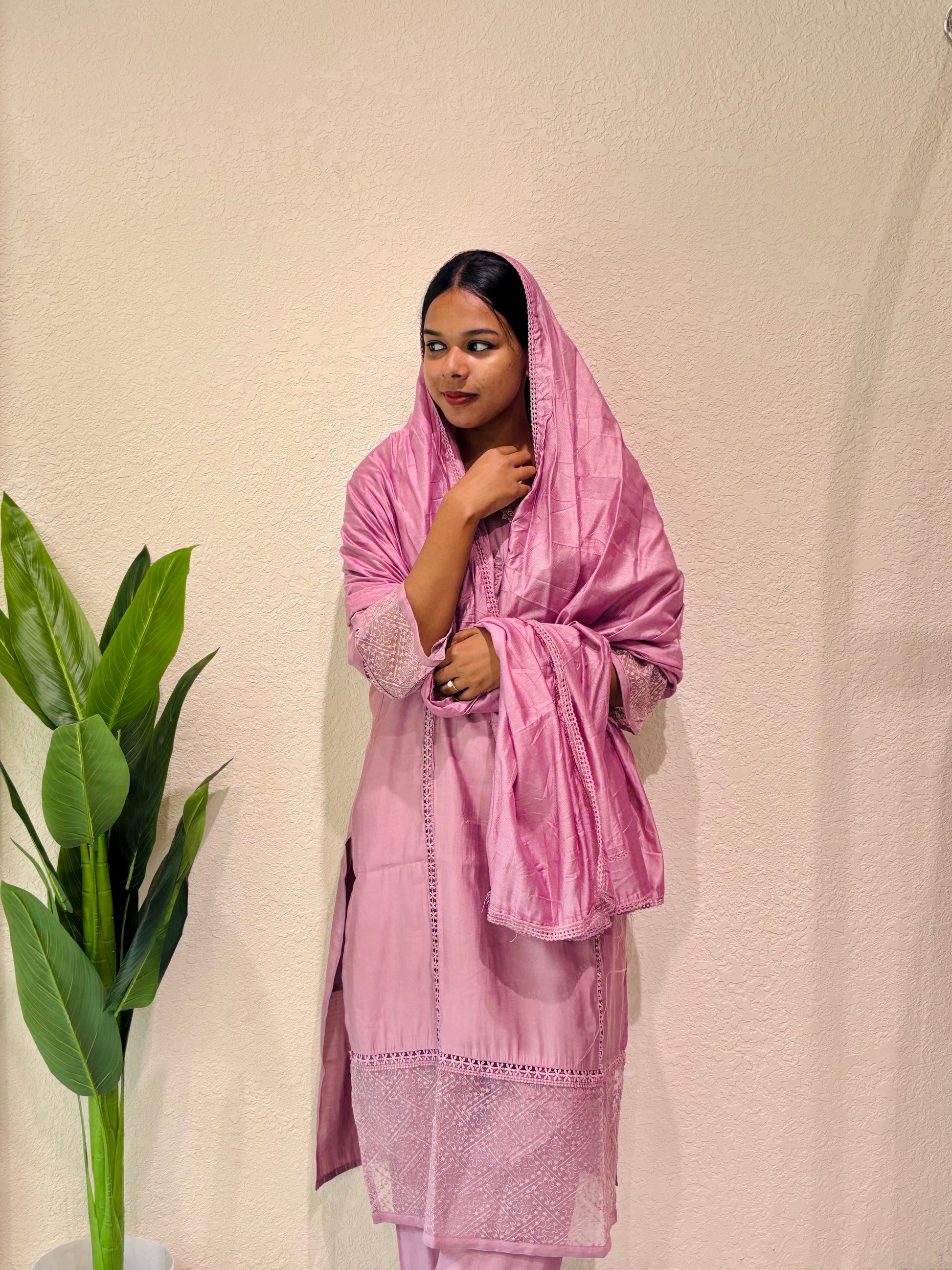 Pink Kurta Set