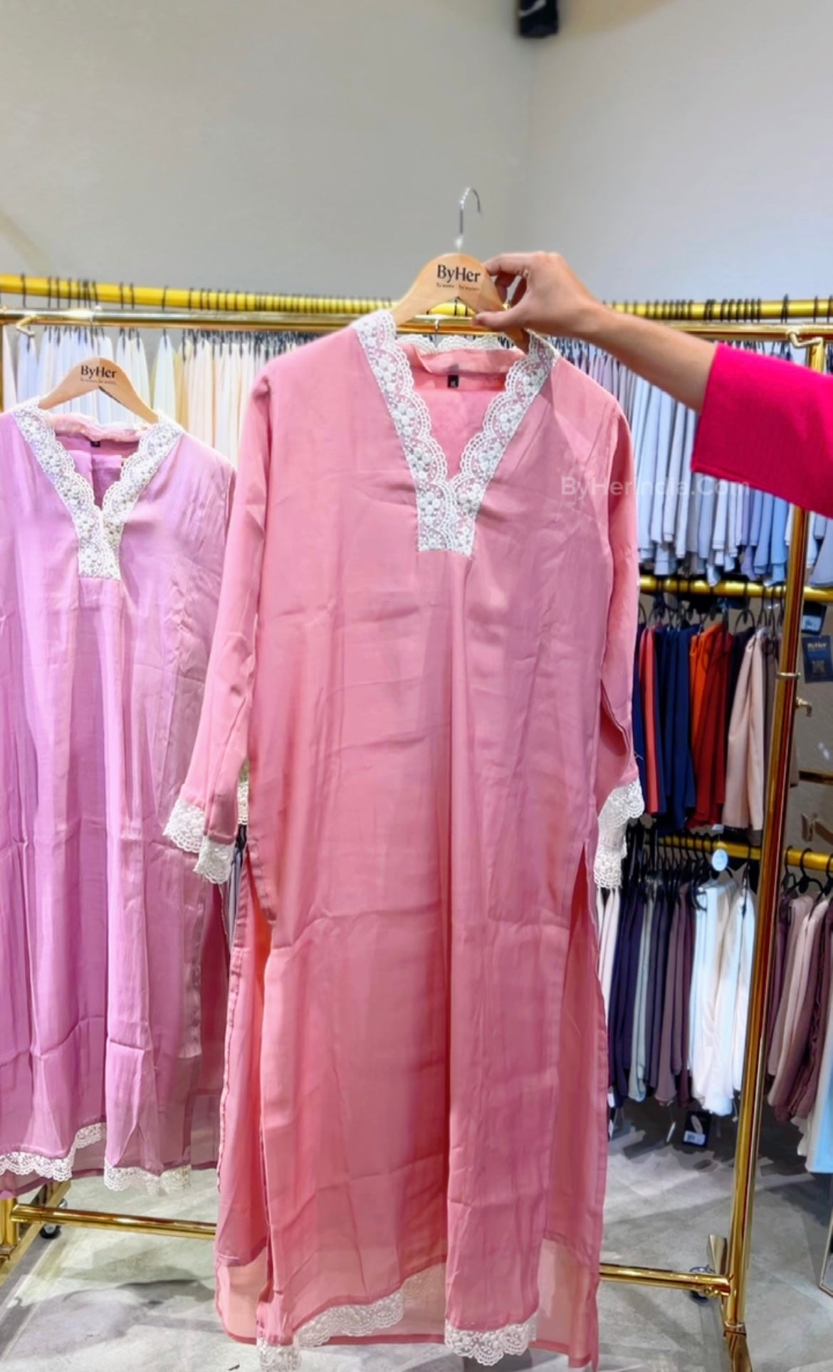 Pastel kurta sets