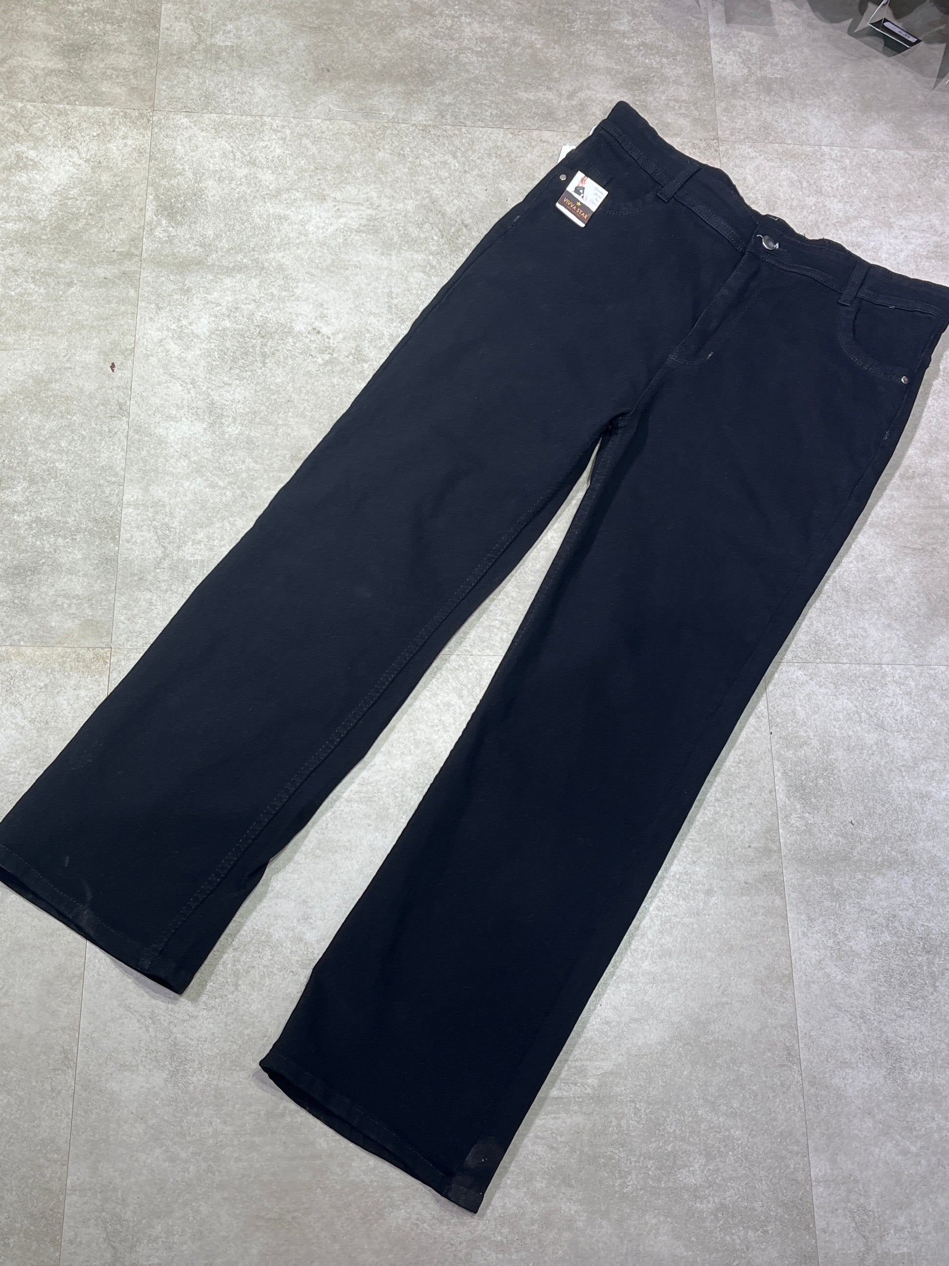 Black Wide Leg Jeans