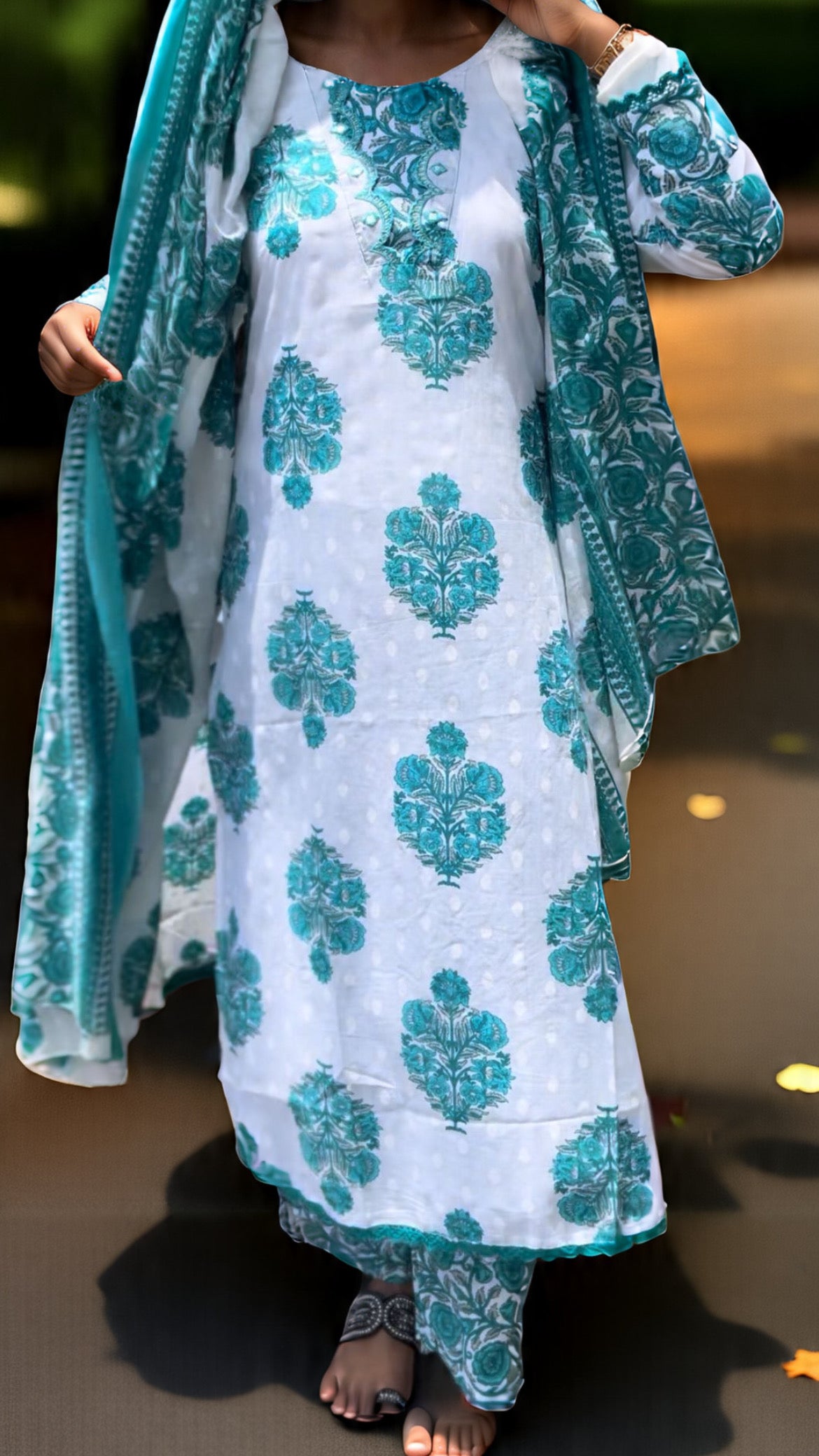 Cotton Kurta Set