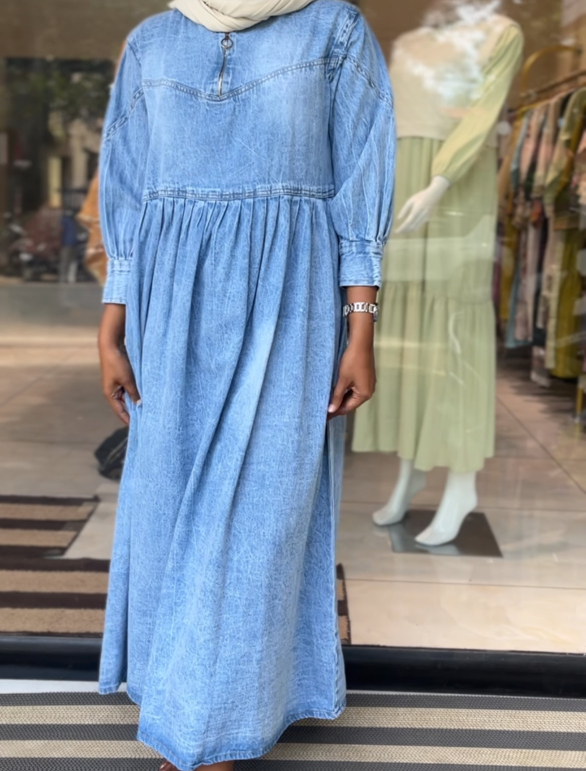 Denim Gown