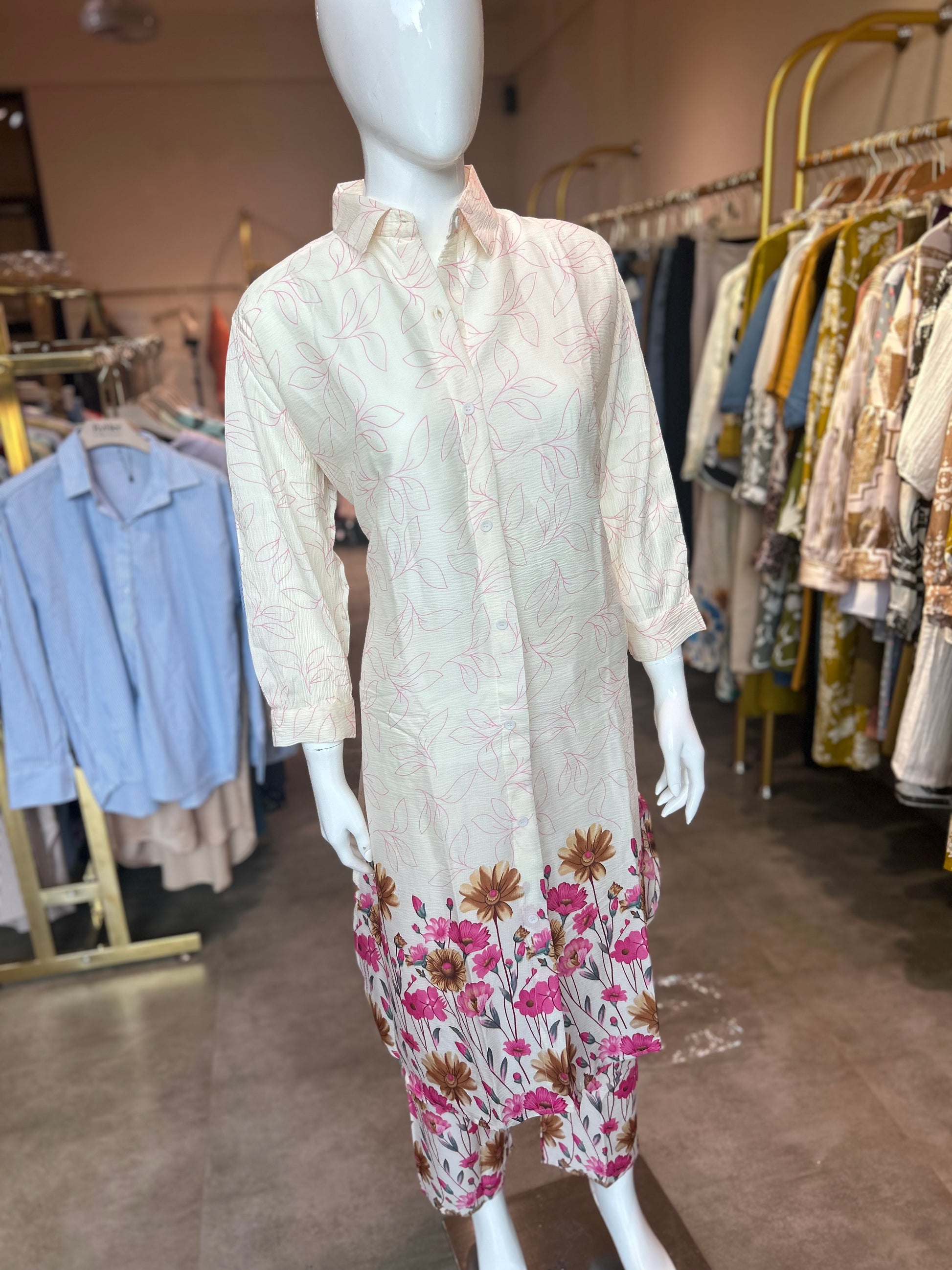 Delta fabric co ords set