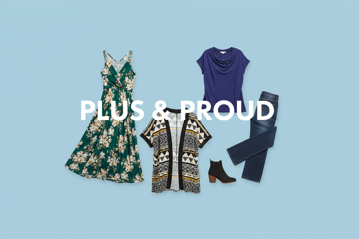 no i need in plane backround with text with some sample clothes